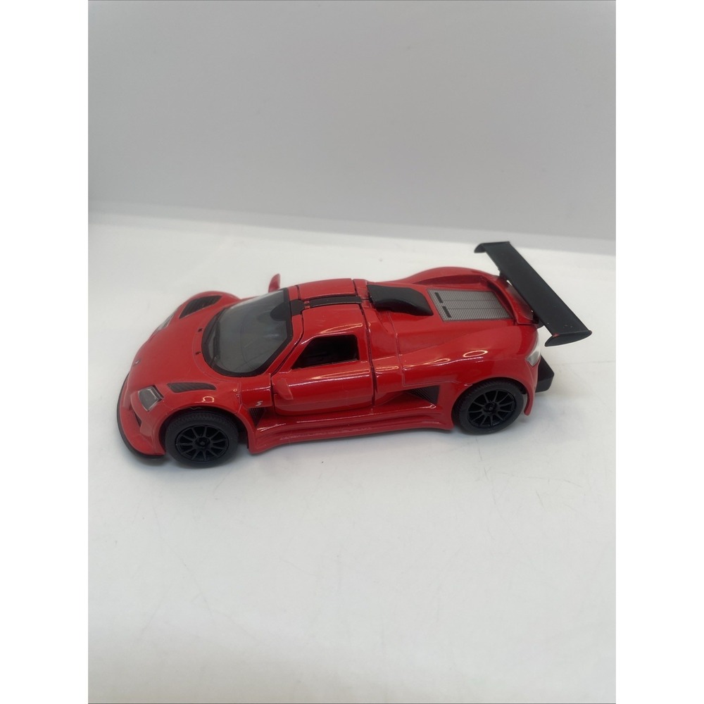 Red 2010‎ Gumpert Apollo Sport KT5356 5'in L-2.5in wide Kinsmart Car
